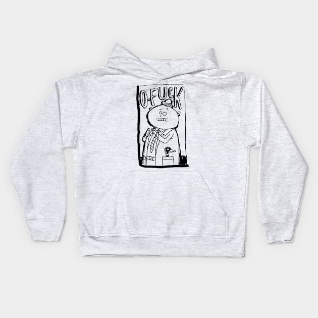 O FCK Kids Hoodie by Doodledotting